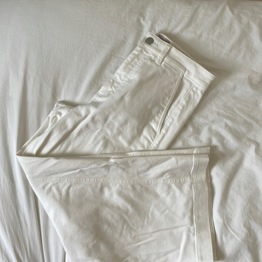 Everlane • cropped wide leg pant